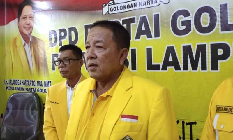 Ketua DPD Golkar Lampung Arinal Djunaidi | Foto: Ist.