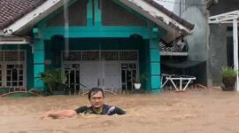 Kondisi Banjir di Bandar Lampung | Foto: Ist.