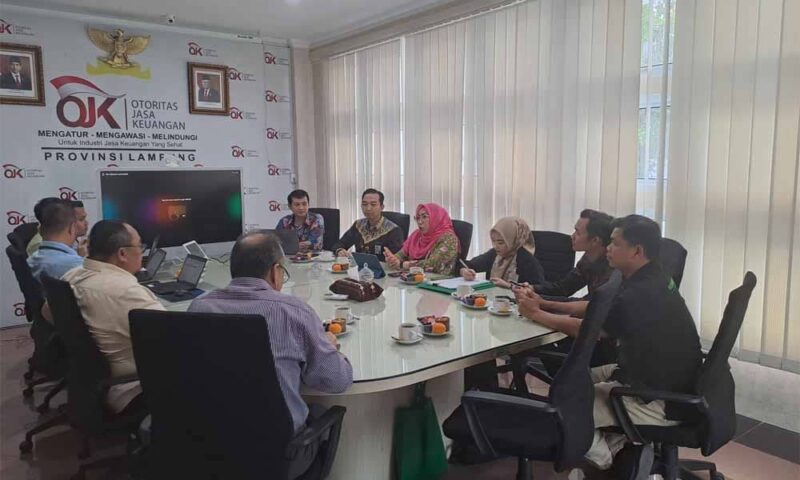 Dompet Dhuafa Audiensi dengan OJK Lampung | Foto: Ist.