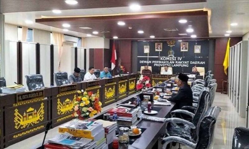 Komisi IV DPRD Lampung RDP dengan PLN UID Lampung | Foto: Ist.