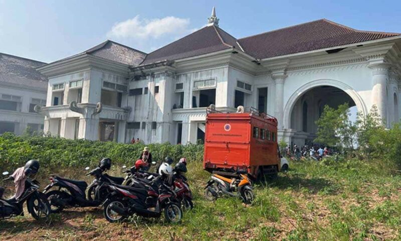 Kantor Gubernur Lampung di Kompleks Perkantoran, Kota Baru Kecamatan Jatiagung Kabupaten Lampung Selatan | Foto : Ist.