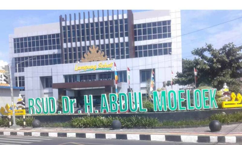 RSUD Abdul Moeloek | Foto: Ist.