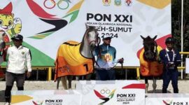 Atlet Berkuda PON XXI Aceh-Sumut | Foto: Ist.