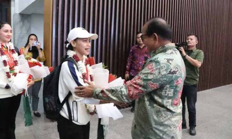 Atlet Senam Ritmik Lampung | Foto: Ist.