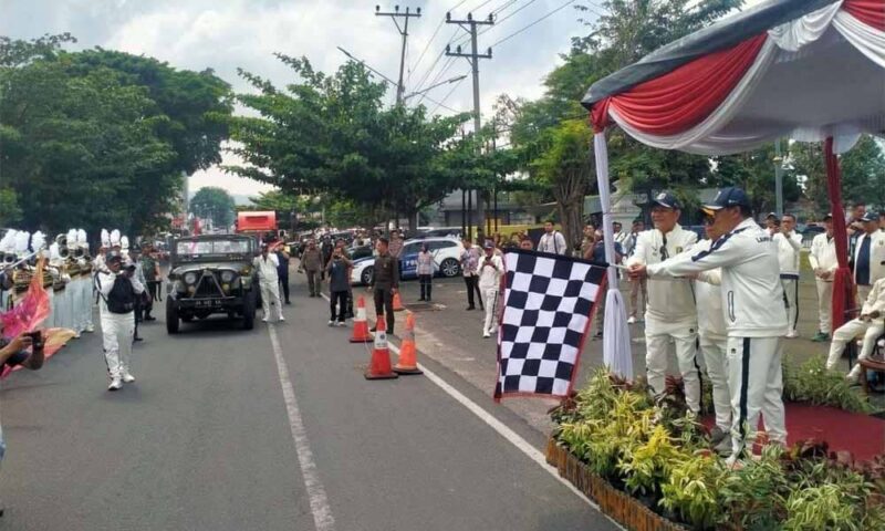 Pawai Kontingen Lampung PON XXI Aceh-Sumut 2024 | Foto: Ist.