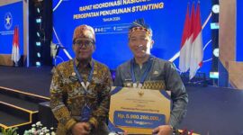 Pemprov Lampung mendapat dana Insentif Fiskal Stunting Tahun 2024 atas keberhasilannya dalam menurunkan Stunting | Foto: Ist.