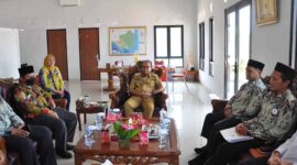 Pj Gubernur Lampung Samsudin mulai berkantor di Kota Baru | Foto: Ist.