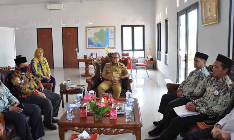 Pj Gubernur Lampung Samsudin mulai berkantor di Kota Baru | Foto: Ist.