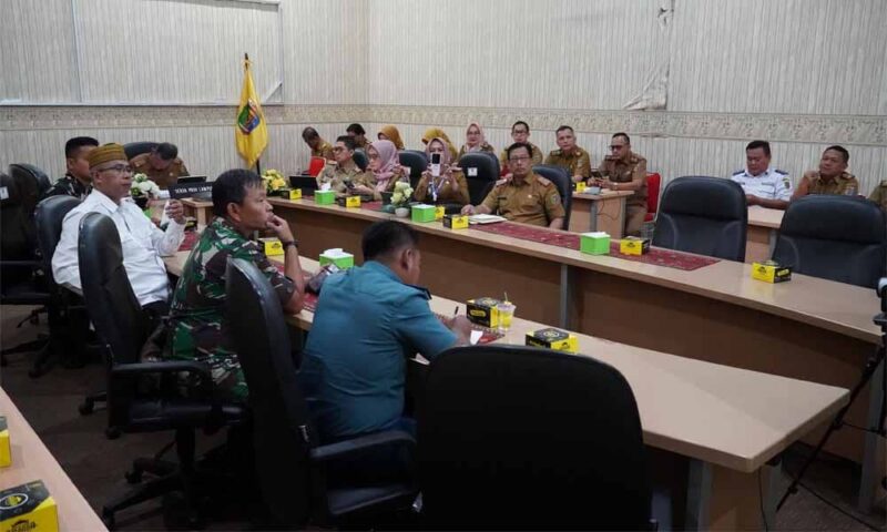 Rapat Koordinasi Pengendalian Inflasi Daerah secara Daring | Foto: Ist.