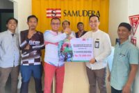Samudera Indonesia Cabang Lampung salurkan CSR melalui Dompet Dhuafa Lampung | Foto: Ist.