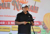Pj Gubernur Lampung Samsudin buka Festival Nemui Nyimah Provinsi Lampung tahun 2024 | Foto: Ist.