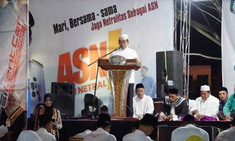 Pj Gubernur Lampung Samsudin tutup Bazar Santri Expo 2024 | Foto: Ist.
