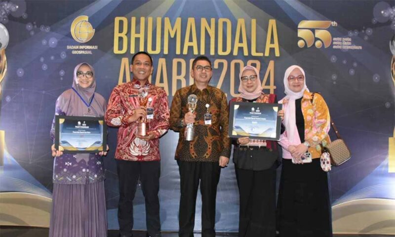 Pemprov Lampung raih penghargaan Bhumandala Award 2024 | Foto: Ist.