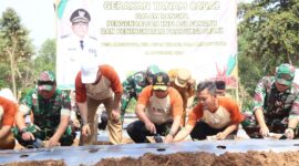 Gerakan Tanam Cabai di Lampung Timur | Foto: Ist.