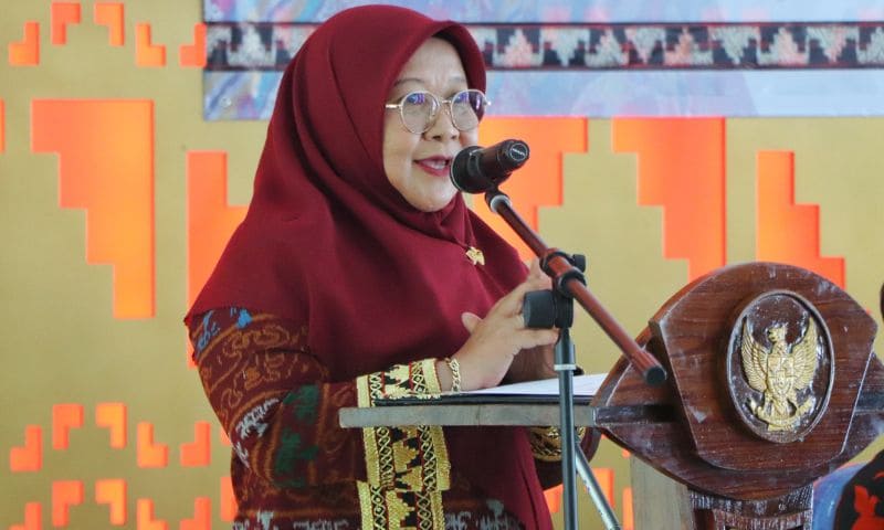 Penjabat Ketua Dekranasda Provinsi Lampung, Maidawati Retnoningsih Samsudin | Foto: Ist.