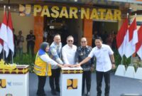 Peresmian Pasar Natar | Foto: Ist.