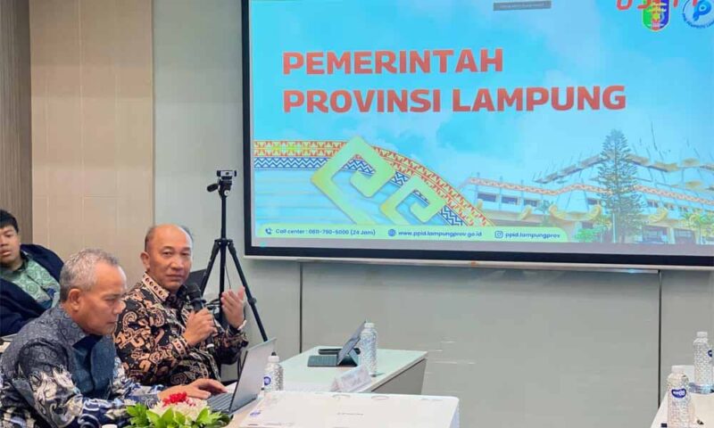 Pemerintah Provinsi Lampung Ikuti Tahapan Uji Publik Monitoring dan Evaluasi Keterbukaan Informasi Publik Tahun 2024 | Foto: Ist.
