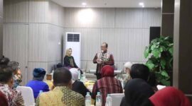 Pj Gubernur Lampung Samsudin menghadiri acara Silaturahmi Bersama Forum Komunikasi Persaudaraan Lampung Perantauan  | Foto: Ist.