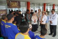 Pj Gubernur Lampung Tinjau Pelaksanaan Pilkada di TPS Khusus Lapas Kelas I Bandar Lampung | Foto: Ist.