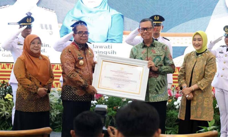 Pj Gubernur Lampung Samsudin apresiasi Fahrizal Darminto | Foto: Ist.