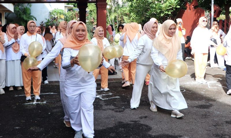 Semarak HUT DWP Lampung | Foto: Ist.