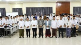 Pj. Gubernur Lampung, Samsudin, menghadiri pembukaan Pendidikan Menengah Kepemimpinan (PMK) NU Angkatan ke-2 | Foto: Ist.