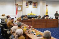 Pj. Gubernur Lampung Pimpin Rapat Koordinasi Pembahasan Ubi Kayu Guna Mewujudkan Kesejahteraan Petani Dan Pengusaha Tapioka | Foto: Ist.