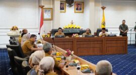Pj. Gubernur Lampung Pimpin Rapat Koordinasi Pembahasan Ubi Kayu Guna Mewujudkan Kesejahteraan Petani Dan Pengusaha Tapioka | Foto: Ist.