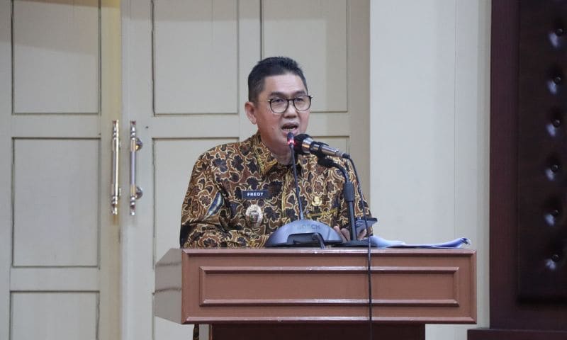 Pj Sekdaprov Lampung Fredy | Foto: Ist.