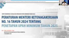 Upah Minimum Provinsi | Foto: Ist.