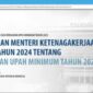 Upah Minimum Provinsi | Foto: Ist.