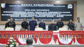 DPRD Lampung Setujui Pengesahan Pengangkatan Gubernur dan Wagub Terpilih Periode 2025-2030 | Foto: Ist.