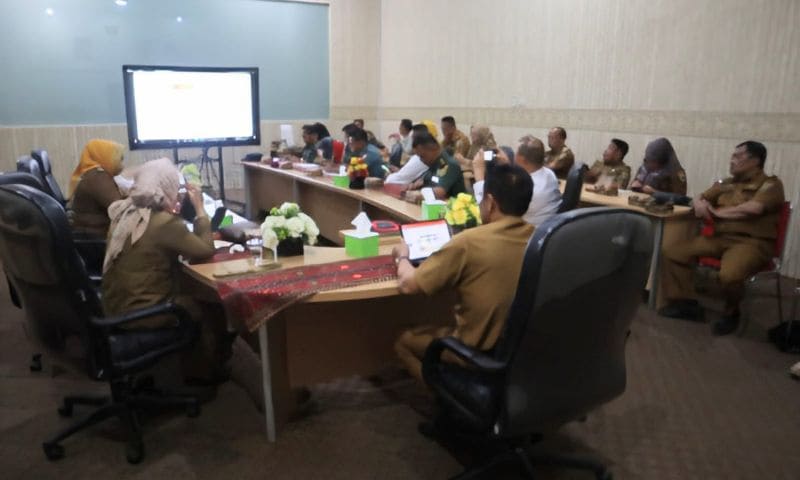 Pemprov Lampung Ikuti Rakor Pengendalian Inflasi Daerah Bersama Mendagri | Foto: Ist.