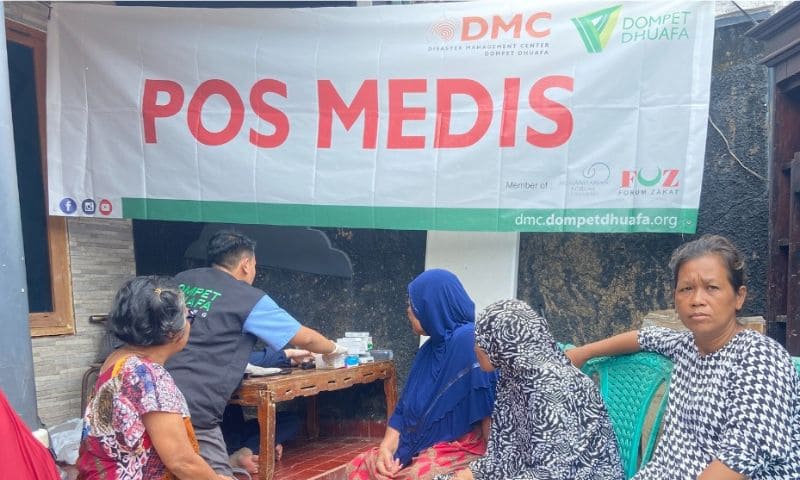 Pos Medis Dompet Dhuafa Lampung | Foto: Ist.