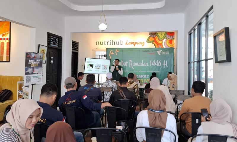 Dompet Dhuafa Lampung Gelar Press Conference Paparkan Kebermanfaatan Zakat dan Ajak Kolaborasi | Foto: Ist.