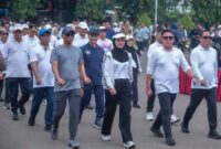 Gubernur Lampung Terpilih, Rahmat Mirzani Djausal dan Wakil Gubernur Terpilih, Jihan Nurlela | Foto: Ist.