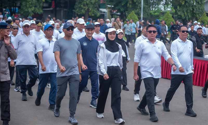 Gubernur Lampung Terpilih, Rahmat Mirzani Djausal dan Wakil Gubernur Terpilih, Jihan Nurlela | Foto: Ist.