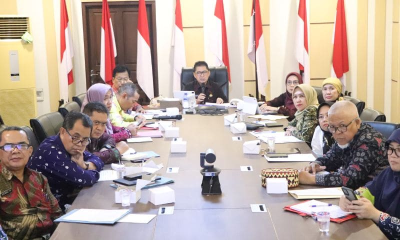Rapat Tindak Lanjut Hasil Rakortas Bidang Pangan Provinsi Lampung | Foto: Ist.