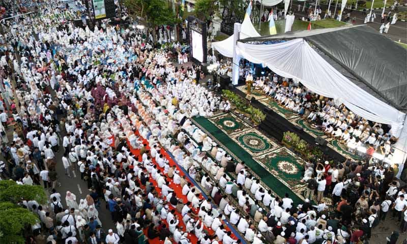 Lampung Bersholawat | Foto: Ist.