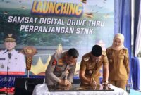 Acara Peluncuran layanan Samsat Digital Drive Thru | Foto: Ist.