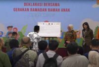 Deklarasi Bersama Gerakan Ramadan Ramah Anak | Foto: Ist.