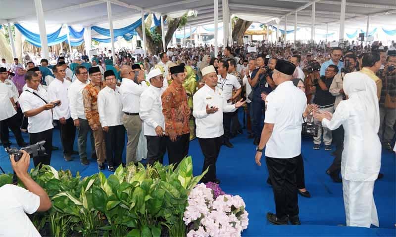 Halalbihalal bersama Gubernur dan Wakil Gubernur Lampung | Foto: Ist.