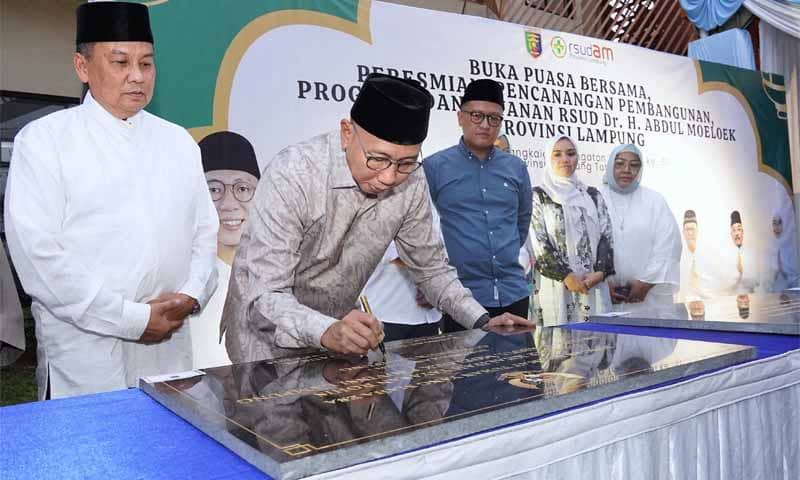 Gubernur Lampung Rahmat Mirzani Djausal | Foto: Ist.