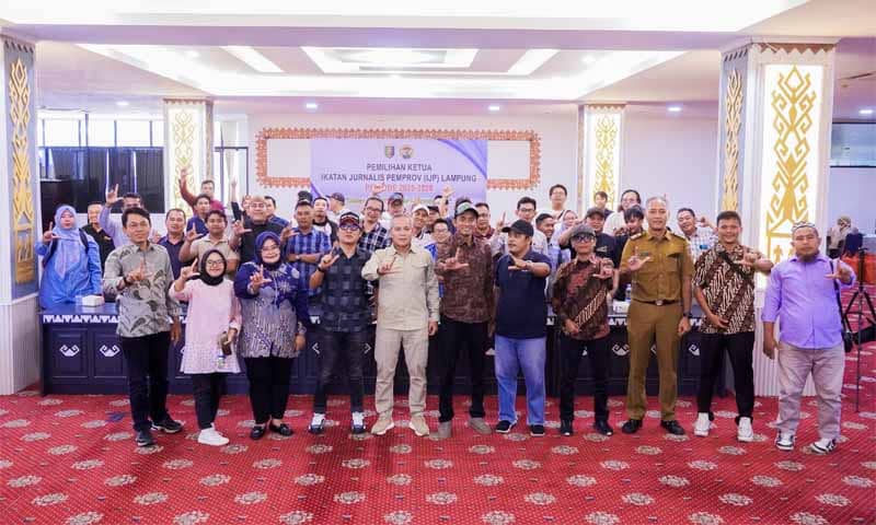 Ikatan Jurnalis Pemprov (IJP) Lampung | Foto: Ist.