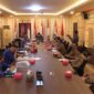 rapat koordinasi yang dipimpin Pj. Sekretaris Daerah Provinsi Lampung, M. Firsada di Ruang Rapat Sakai Sambayan, Senin (05/05/2025) | Foto: Ist.