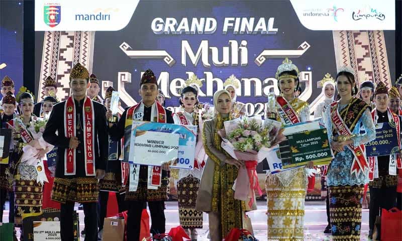 Grand Final Pemilihan Muli Mekhanai Provinsi Lampung | Foto: Ist.