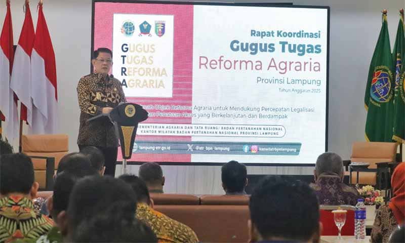 Pj. Sekretaris Daerah Provinsi Lampung M. Firsada Foto: Ist.