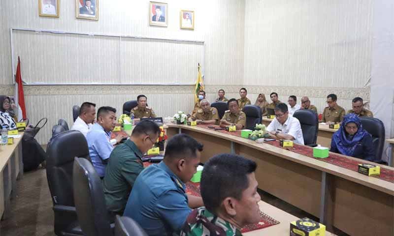 Rapat Koordinasi Pengendalian Inflasi Daerah secara virtual | Foto: Ist.
