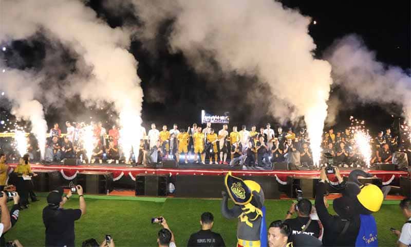 Peresmian Stadion Sumpah Pemuda Markas Bhayangkara Presisi Lampung FC | Foto: Ist.