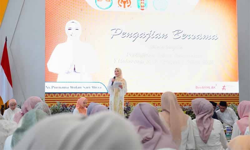 Ketua TP. PKK Provinsi Lampung, Purnama Wulan Sari | Foto: Ist.